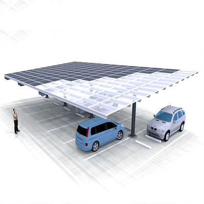 ভালো দাম Vertical & horizental Frameless Panel Open Ground PV Mounting Systems For Carport অনলাইন
