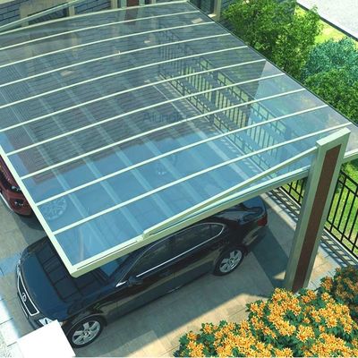 ভালো দাম Width 2.5~3m Thickness 15mm Single Multi Solar Photovoltaic Carport অনলাইন