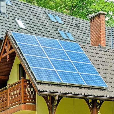 ভালো দাম Home Use On grid 10kw Anodized Roof Mount Solar Power Energy System অনলাইন