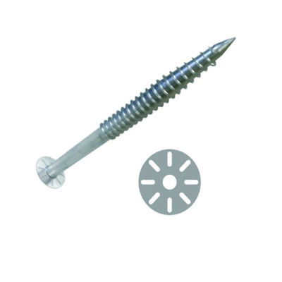 ভালো দাম Q235 Galvanized Steel 76mm Helical Earth Anchor Ground Screw Piles অনলাইন