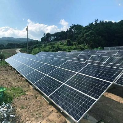 ভালো দাম Metal Galvanized Base PV Mounting Structures Ground Mounted অনলাইন