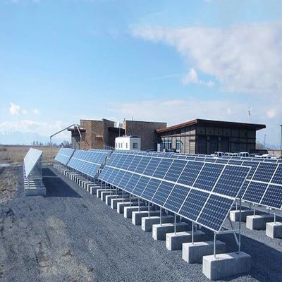 ভালো দাম Customized Tilt Angel Solar Panel Ground Mounting Grid Tied Solar System অনলাইন