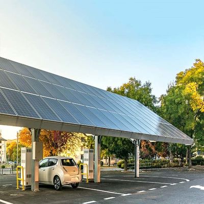 ভালো দাম 10KW 30KW Landscape Carport Solar Systems 42m/s Max Wind Speed অনলাইন