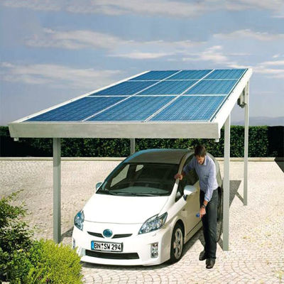 ভালো দাম 10 KW 30 KW HDG High Strength Steel Structure Carport Solar Systems অনলাইন