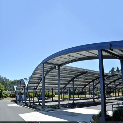 ভালো দাম 0-60 Degree Hot Galvanized Steel PV Solar Carport Mounting System অনলাইন