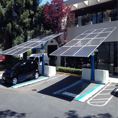 ভালো দাম Q345 6063 PV Mounting Systems For Open Ground Carport অনলাইন