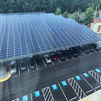 ভালো দাম Flexible 20KW Galvanized Steel Solar PV Mounting Structure SGS For Carport অনলাইন