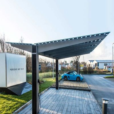 ভালো দাম 60 Degree Residential Module Solar Energy Carport Support Brackets অনলাইন