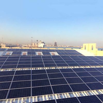 ভালো দাম 60deg Roof 0.5mm Solar PV Mounting Systems Wind Load 130mph অনলাইন