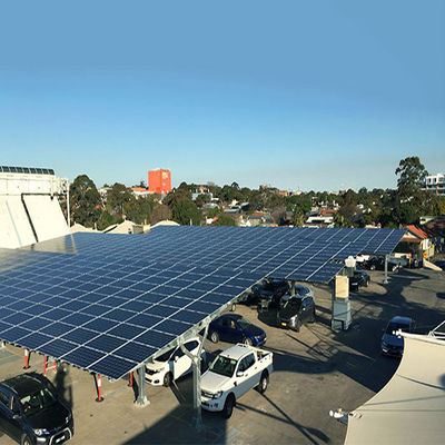 ভালো দাম Weather Proof Anodized Aluminum PV Carport Structures অনলাইন