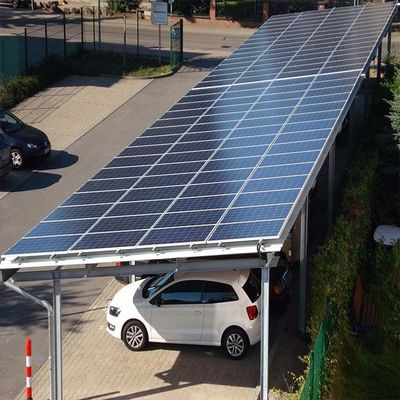 ভালো দাম Hot Dip Galvanized Residential Solar Carport Structures On Off Grid অনলাইন