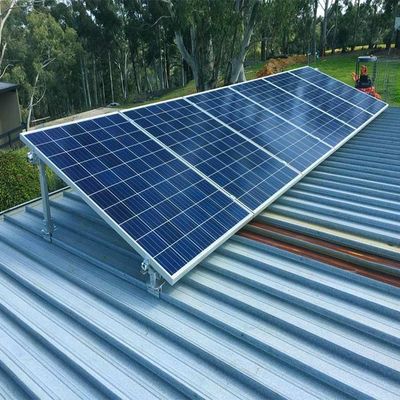 ভালো দাম ISO9001 Galvanized SS304 Solar Panel Roof Mounting Systems অনলাইন