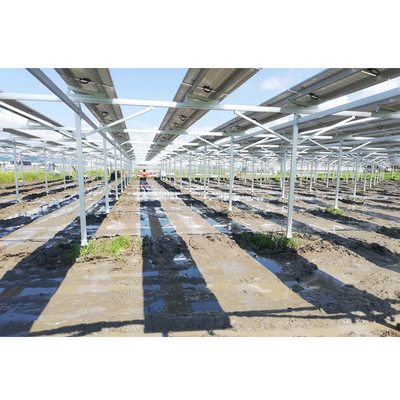 ভালো দাম Hot Galvanized Q235B Q345B Ground Mounted solar PV Systems solar bracket ground mounting অনলাইন