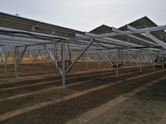 ভালো দাম 10 - 60deg Installation Aluminum 6005-T5 Ground mounted PV systems solar bracket অনলাইন