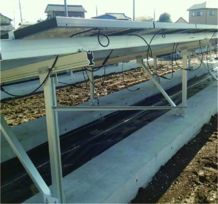 ভালো দাম Photovoltaic C-Steel Solar Panel Ground Mounting Systems industrial solar mounting bracket অনলাইন