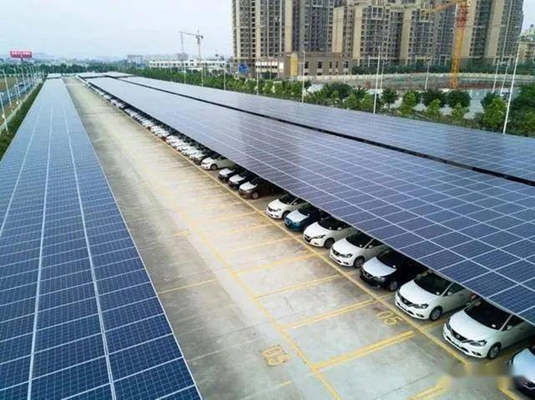 ভালো দাম Original Carbon Steel Waterproof Solar Carport Mounting System অনলাইন